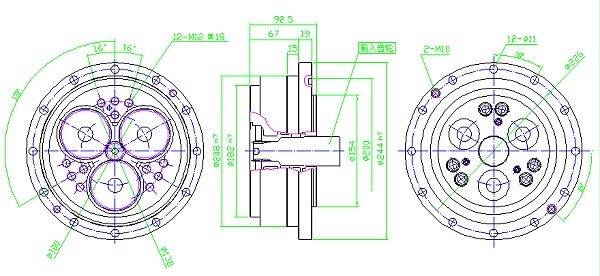 摆线针轮行星RV减速器BXE系列 