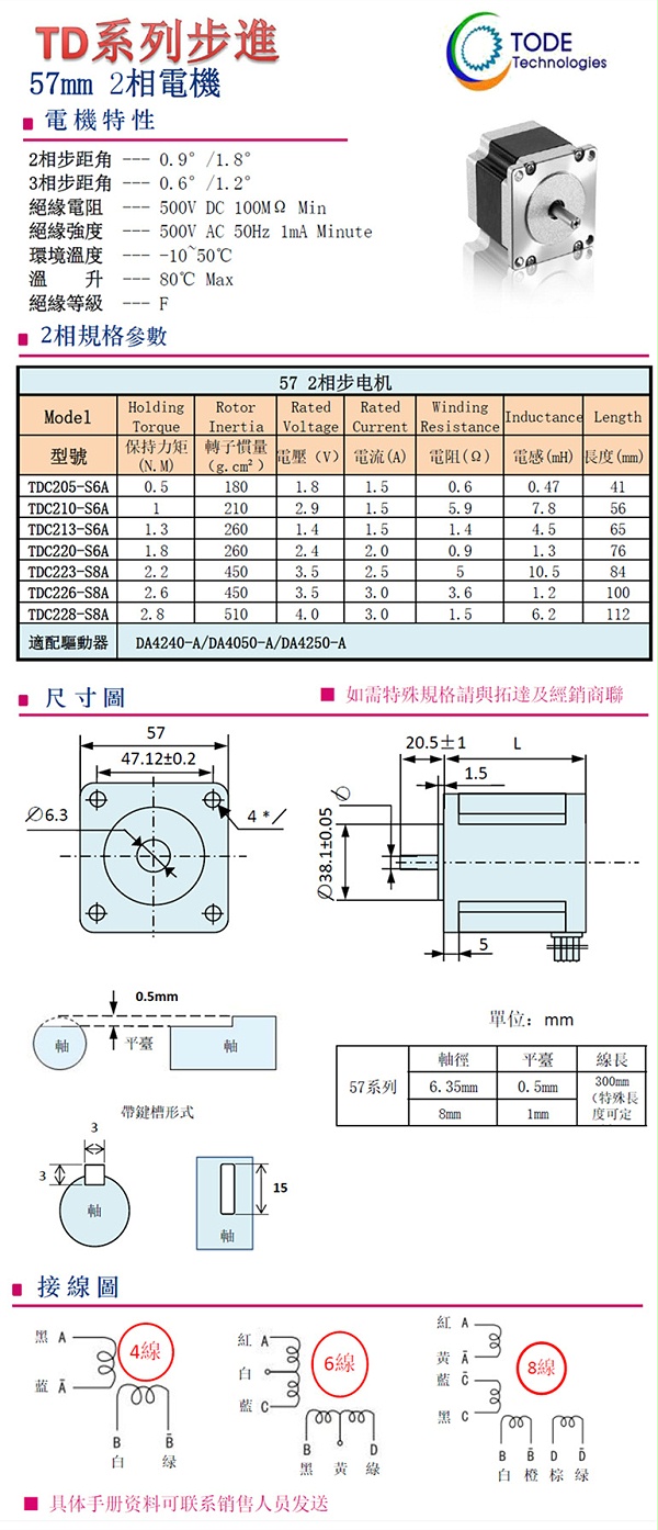 步进电机57系列2相