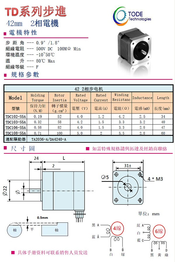 步进电机42系列2相